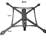 Hot Sales Mark4 V3 Pro 13inch 570mm15inch 680mm Arm Thickness 8mm Carbon Fibre Frame for Quadcopter Rc Racing Drone Diy
